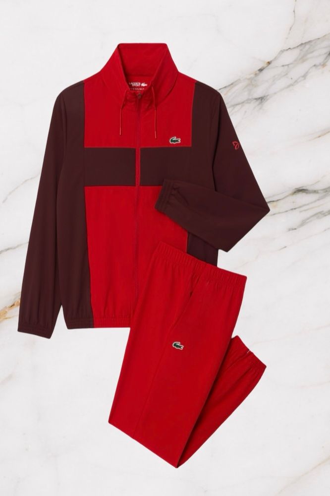 LACOSTE Tuta Red Contrast Limited Edition