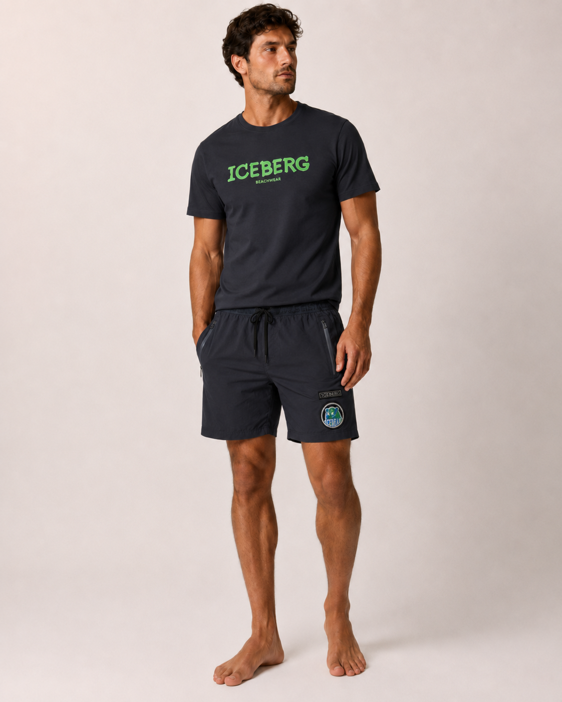 Coordinato mare Iceberg uomo
