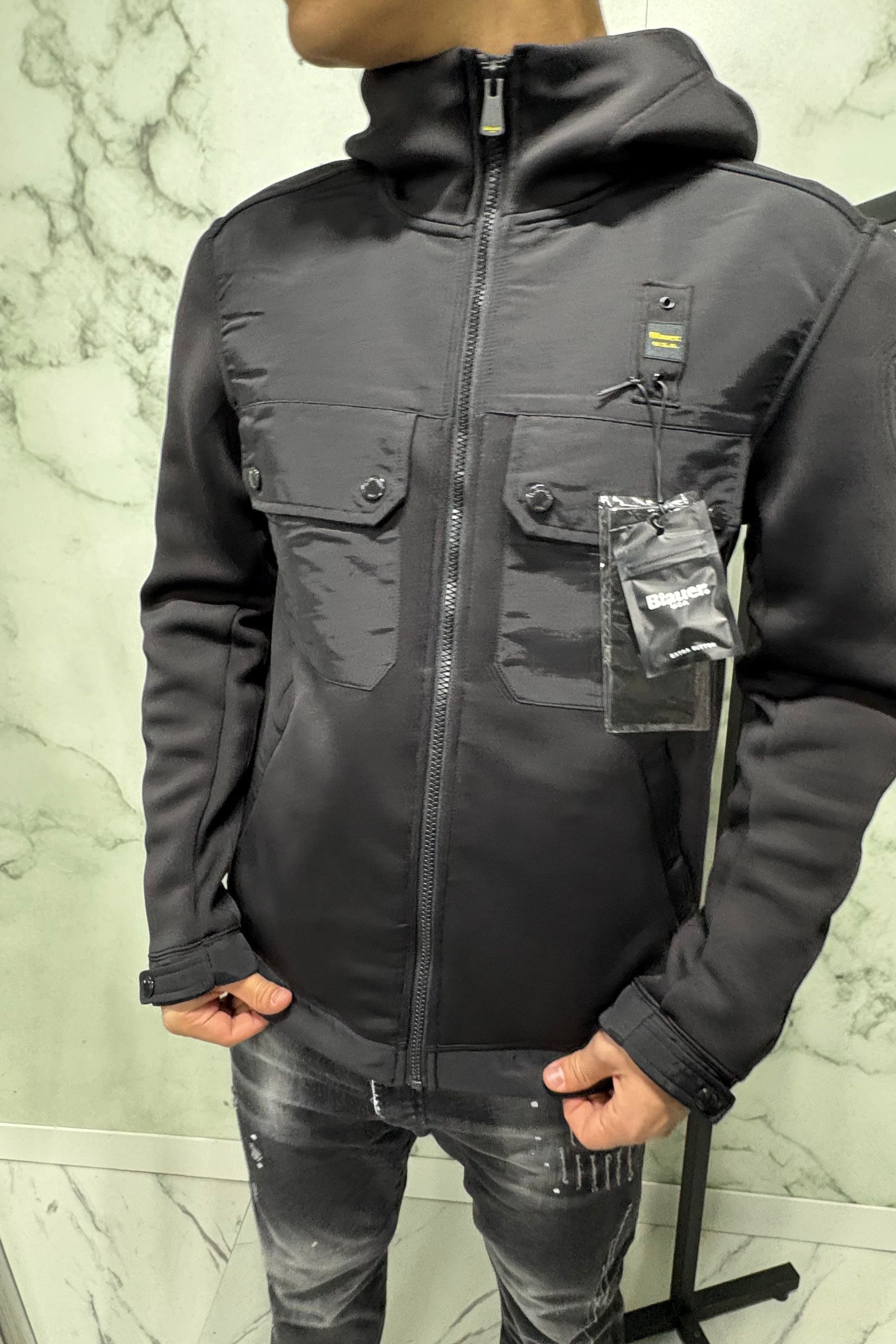 Jacket BLAUER Scuba Multitasche Rodman