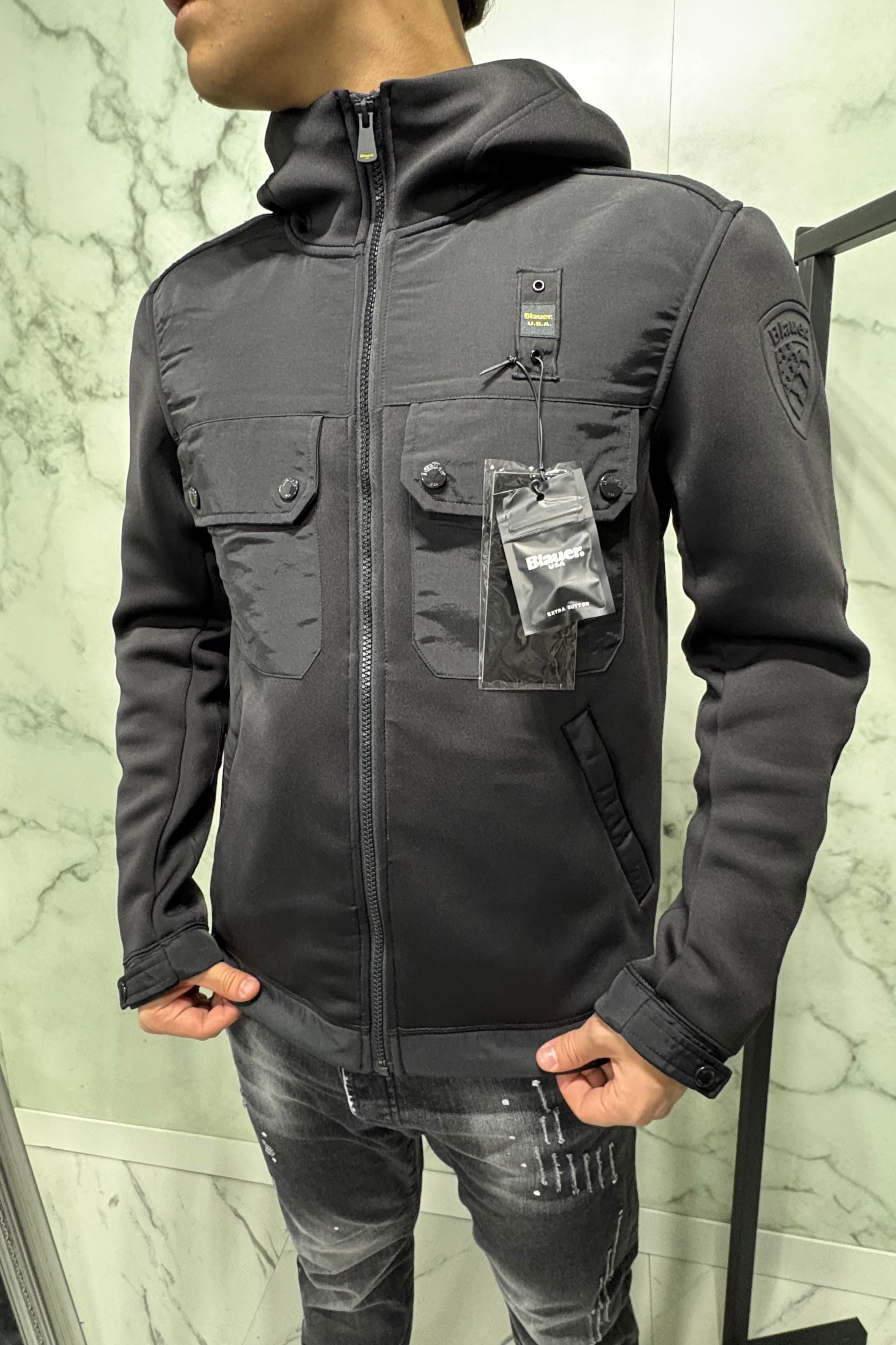 Jacket BLAUER Scuba Multitasche Rodman