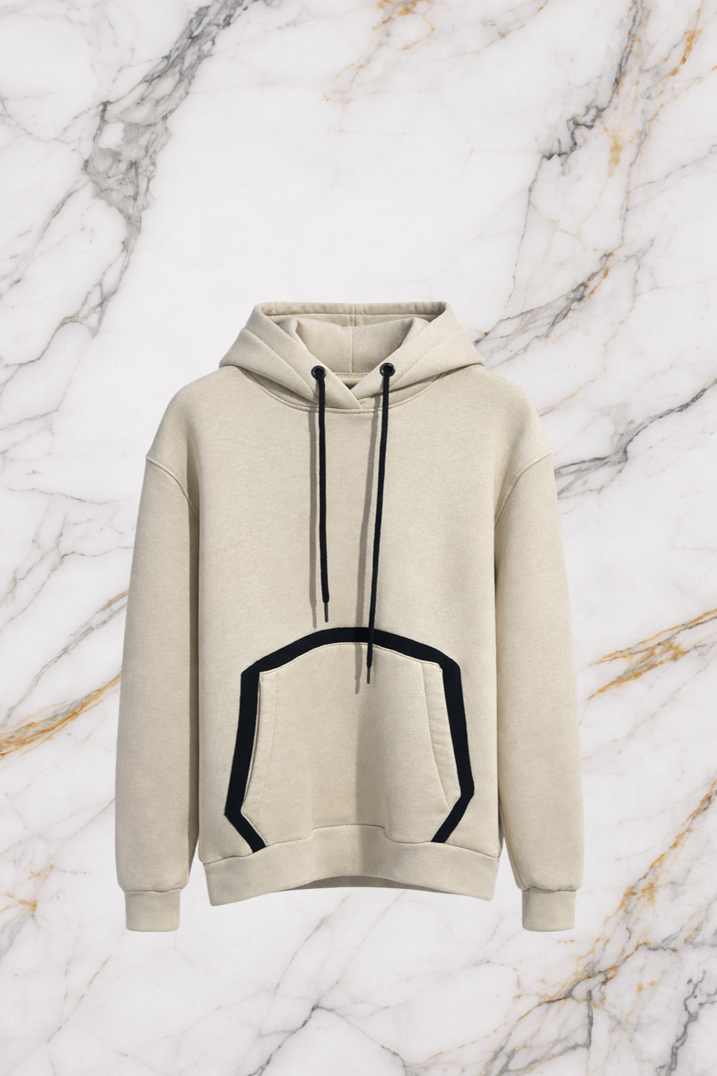 Felpa SYST “Outline Beige”