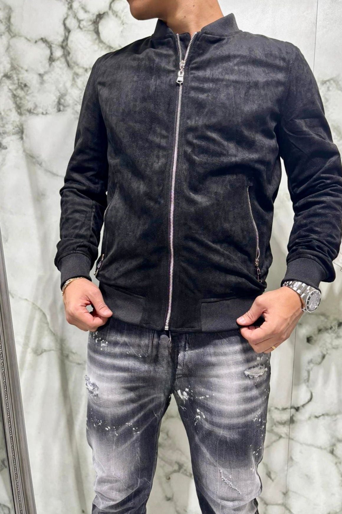 Bomber Nero Prestige - G4 Maison