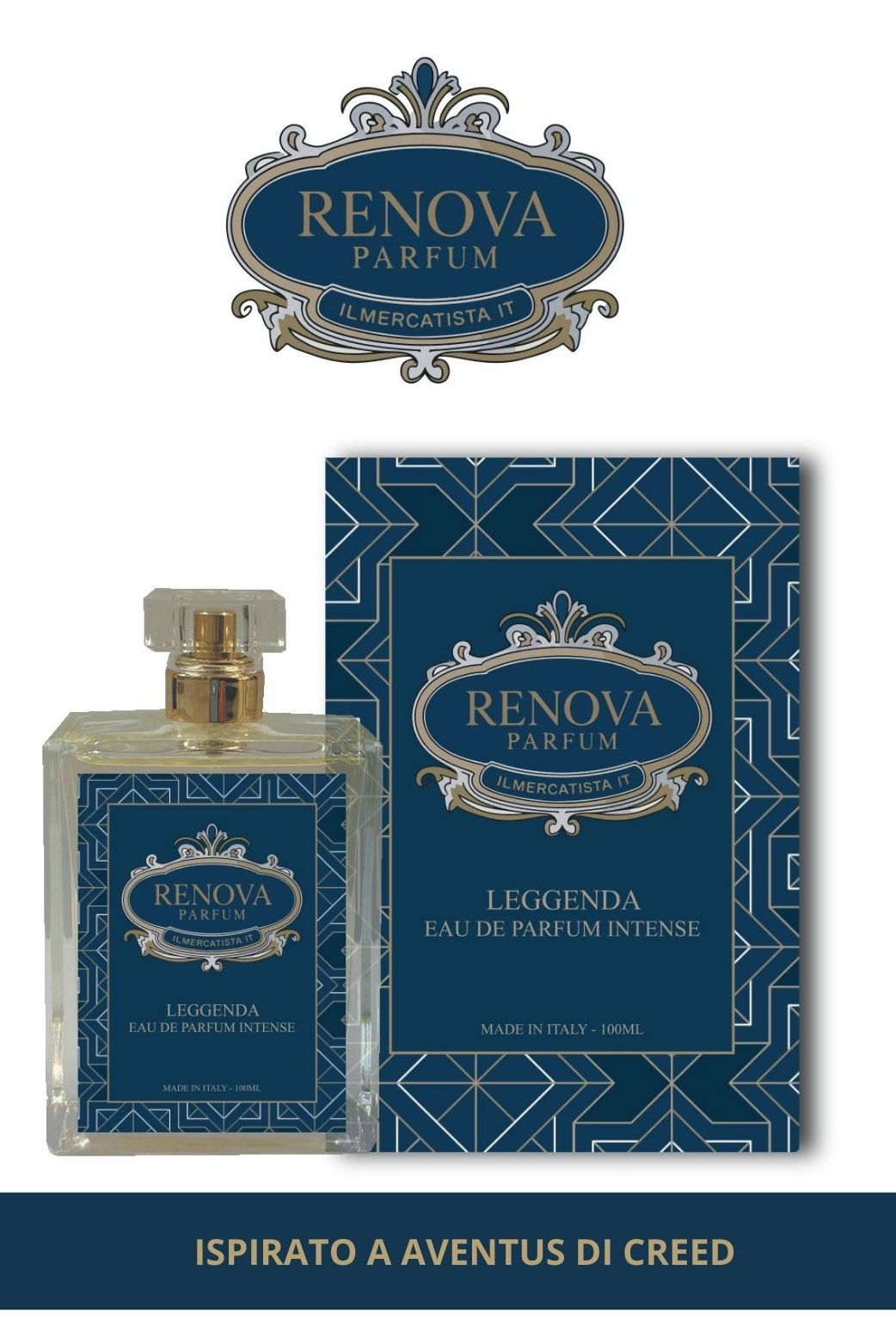 Leggenda 100ml Parfum Intense Uomo - G4 Maison