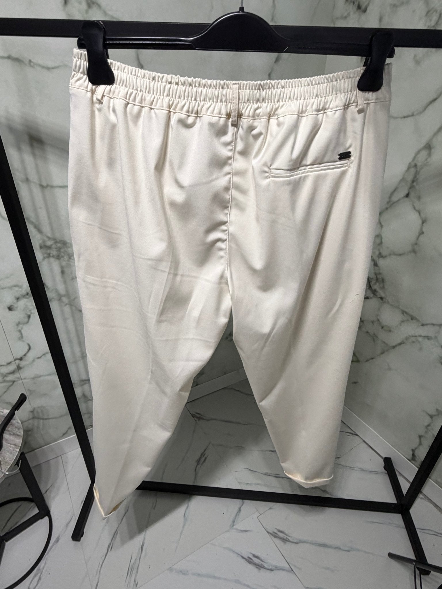 Pantalone SYST – Cream Essential Comfort Fit - G4 Maison