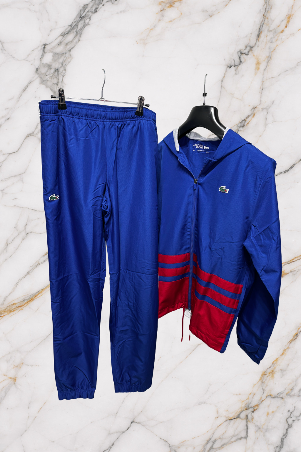 LACOSTE Tuta Rossa e Blu