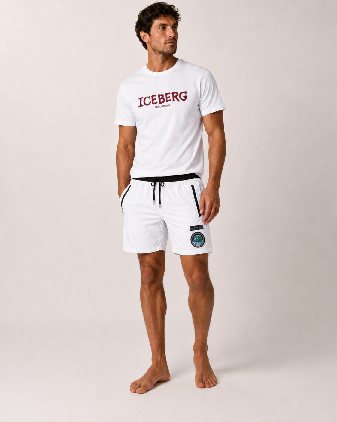 Coordinato mare Iceberg uomo