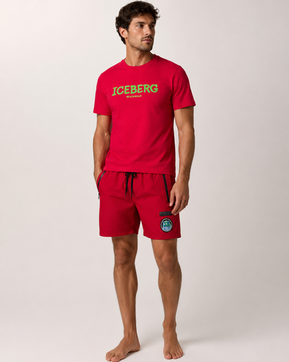 Coordinato mare Iceberg uomo