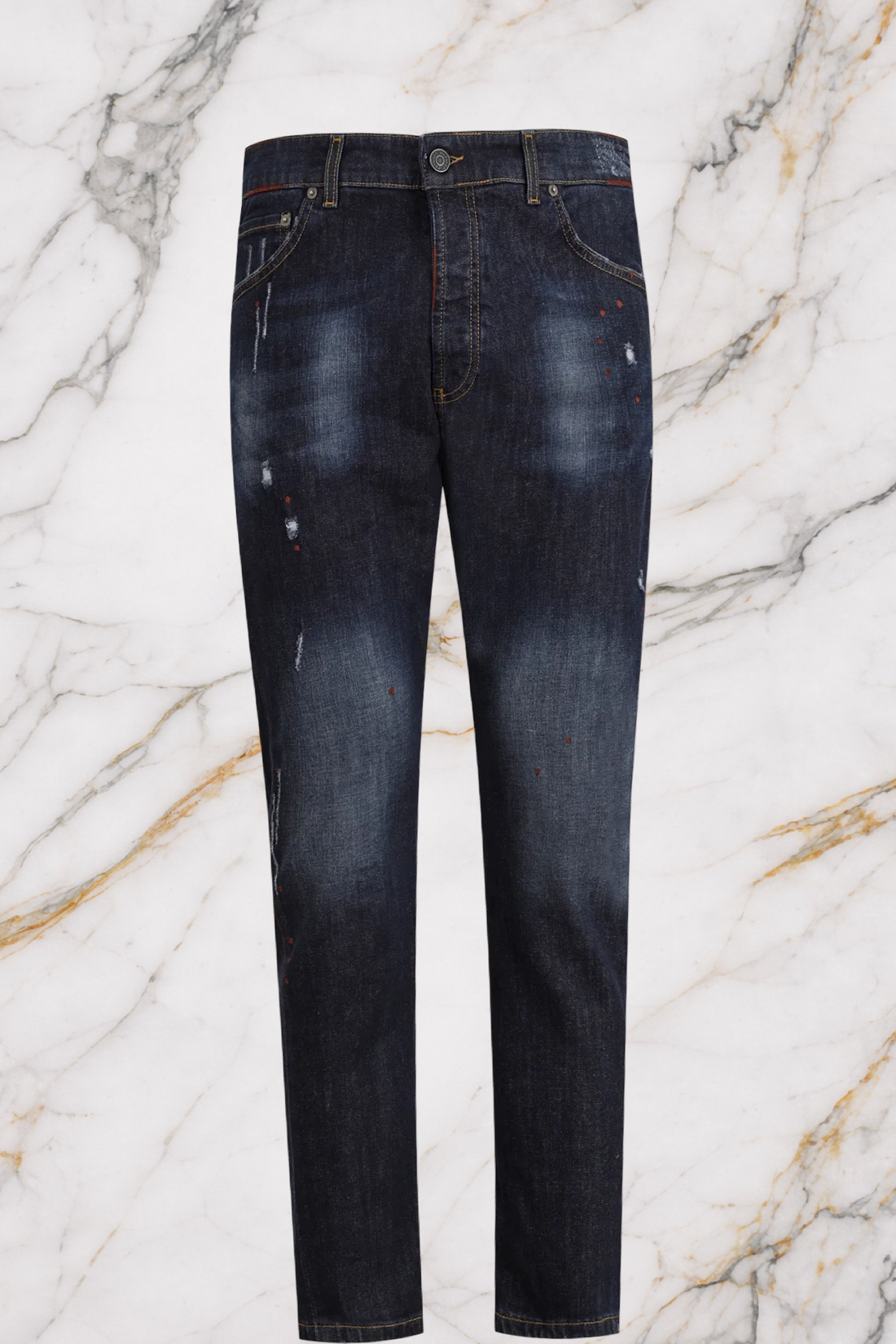 Jeans Patriot Paint Effect PKYP107 - Carrot Fit