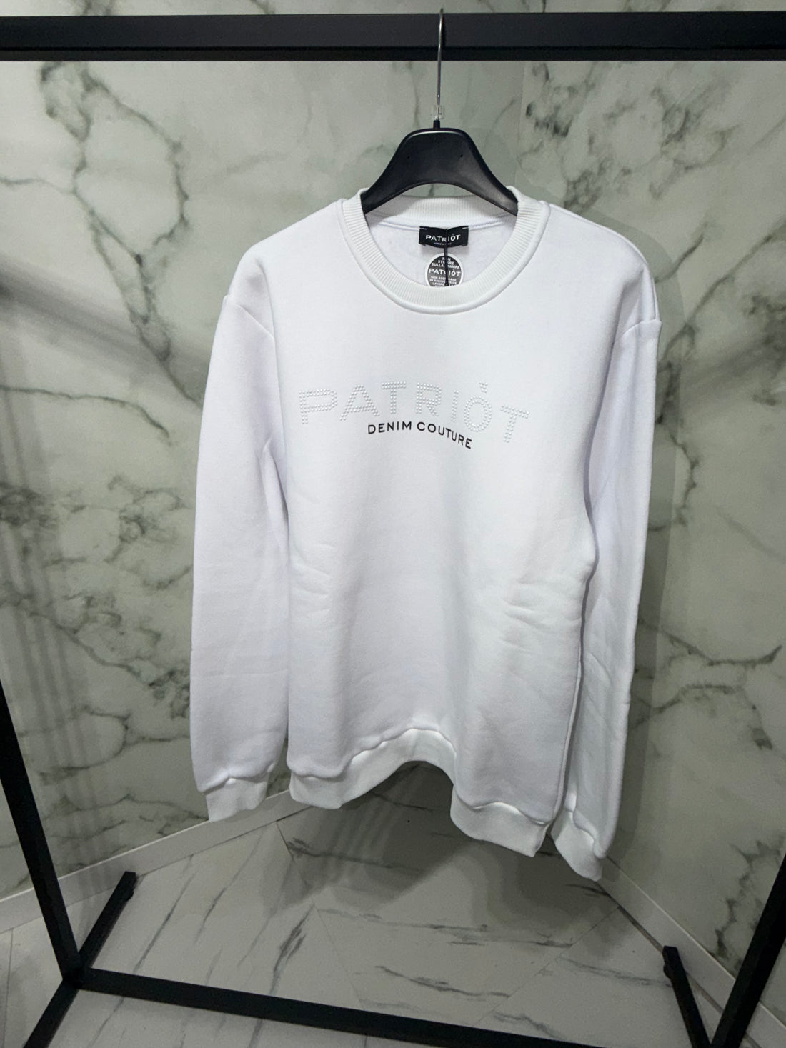 Felpa Patriot Girocollo Strass