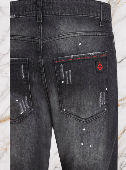 Jeans Patriot Black Splash PKY609 – Carrot Fit