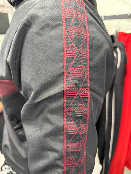 LACOSTE Tuta Monogram Black Burgundy  Luxury Edition