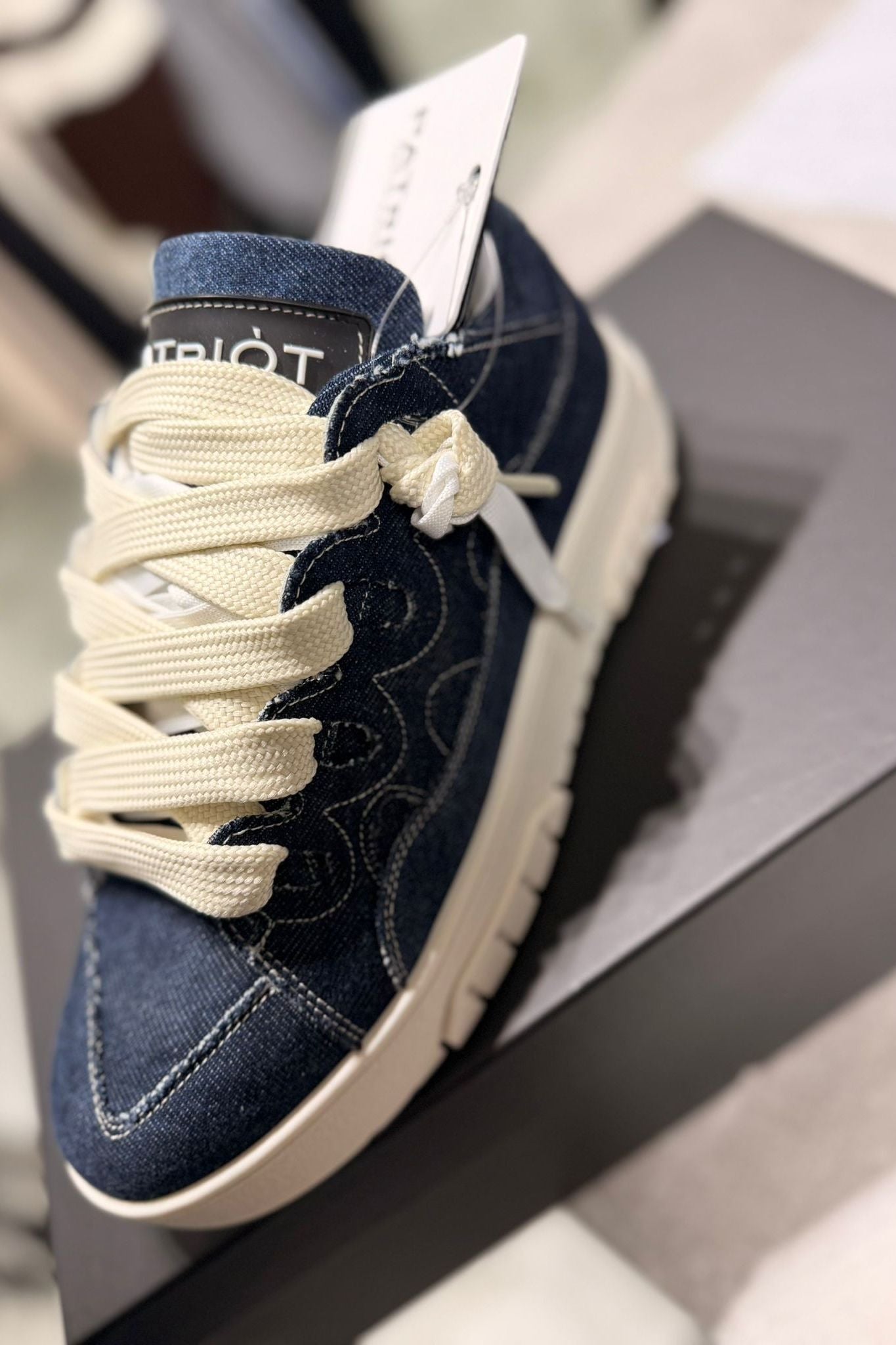 Sneaker Patriot Denim  -Blu Limited Edition
