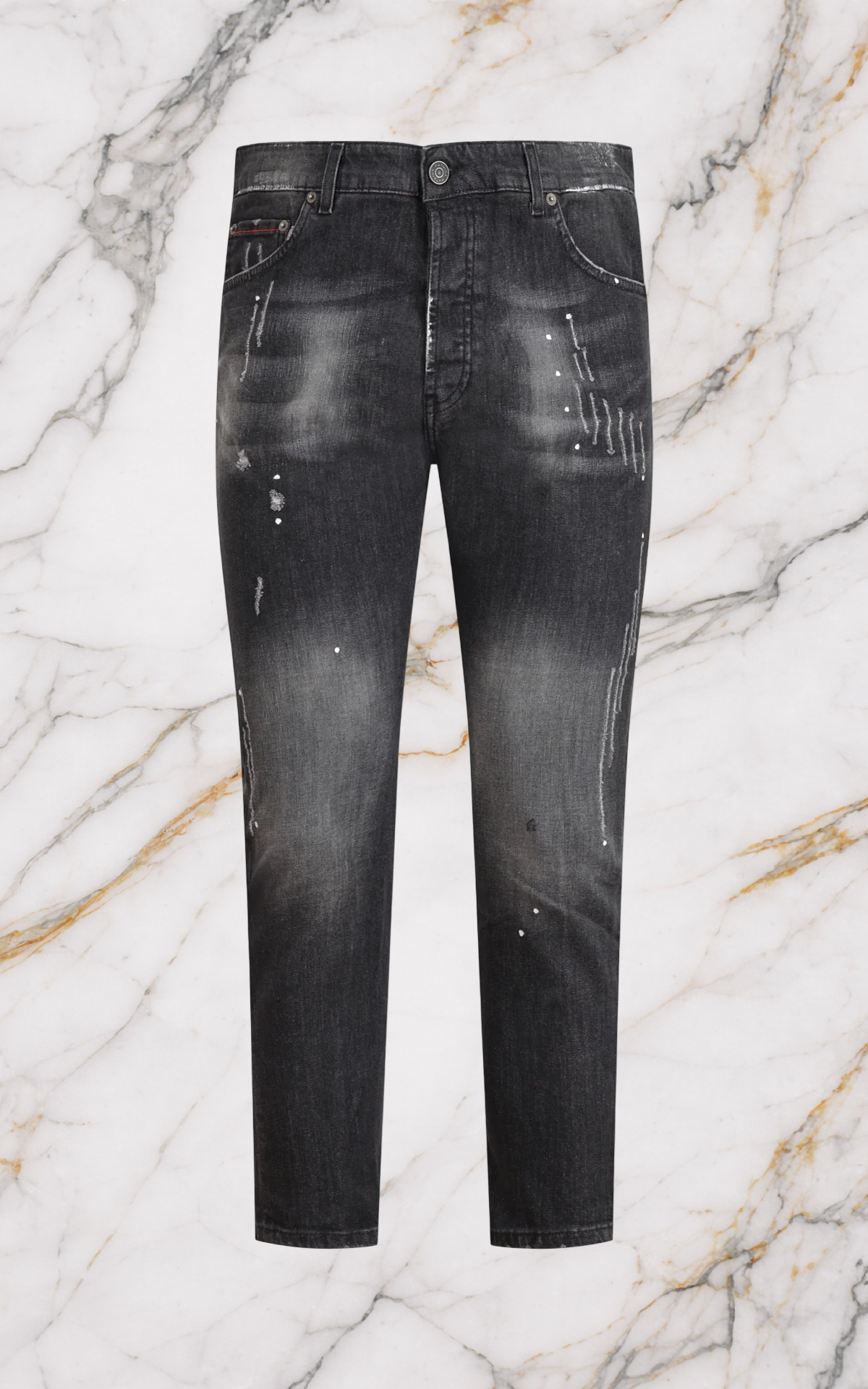 Jeans Patriot Black Splash PKY609 – Carrot Fit