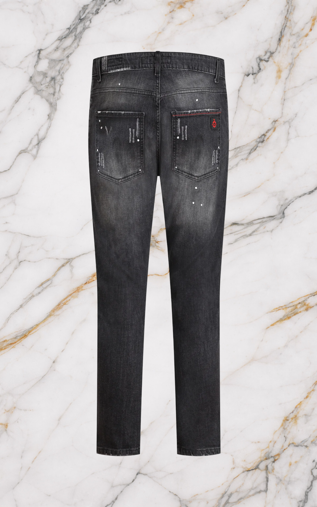 Jeans Patriot Black Splash PKY609 – Carrot Fit