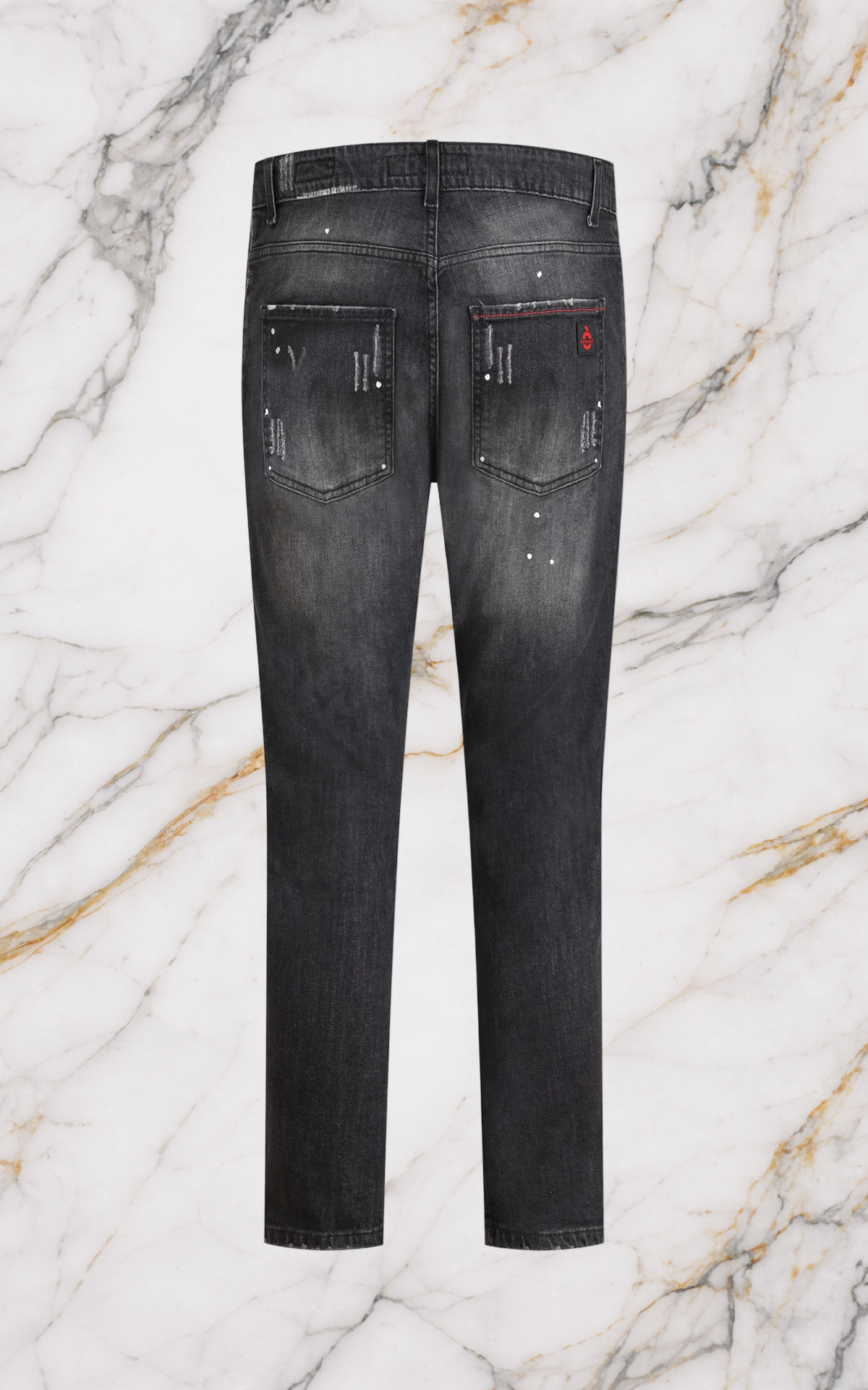 Jeans Patriot Black Splash PKY609 – Carrot Fit