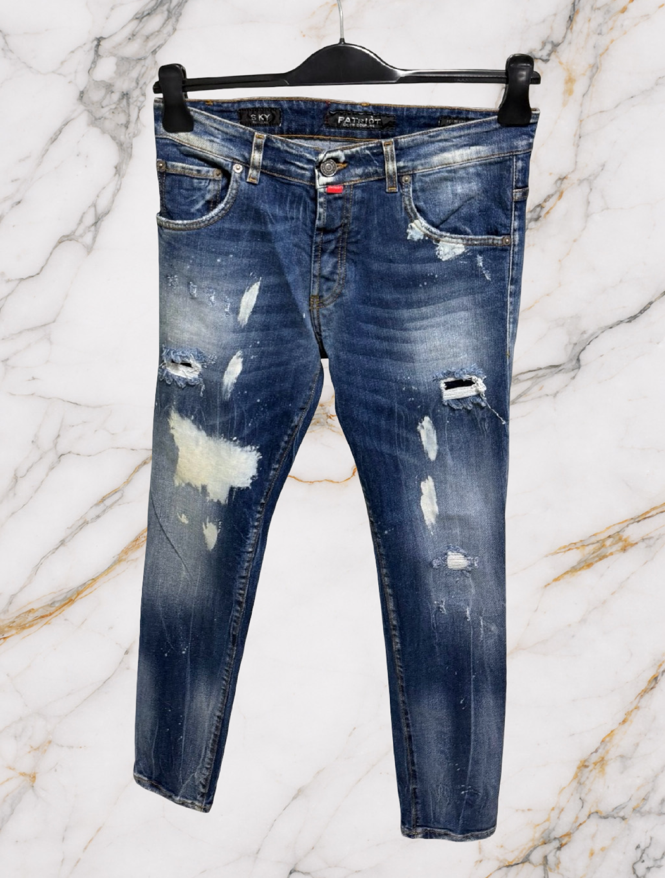 Jeans Patriot – Regular Fit Destroyed Wash