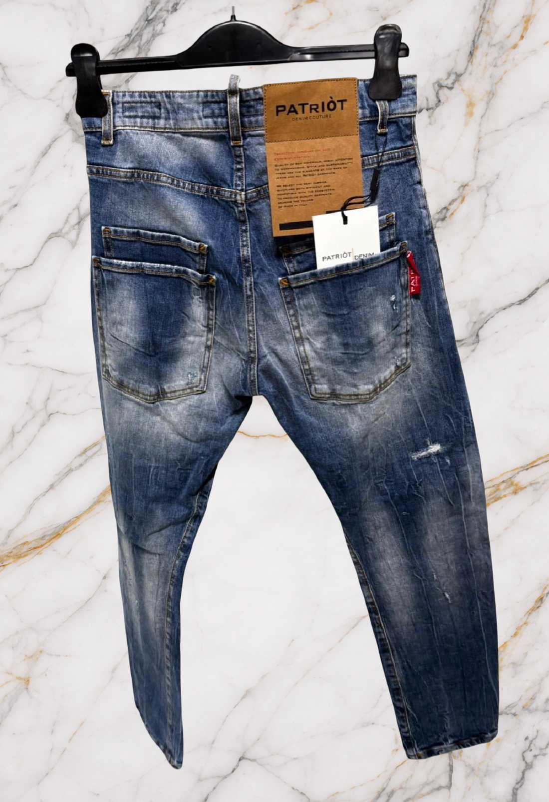 Jeans Patriot 4 Tasche Retro– Carrot Fit