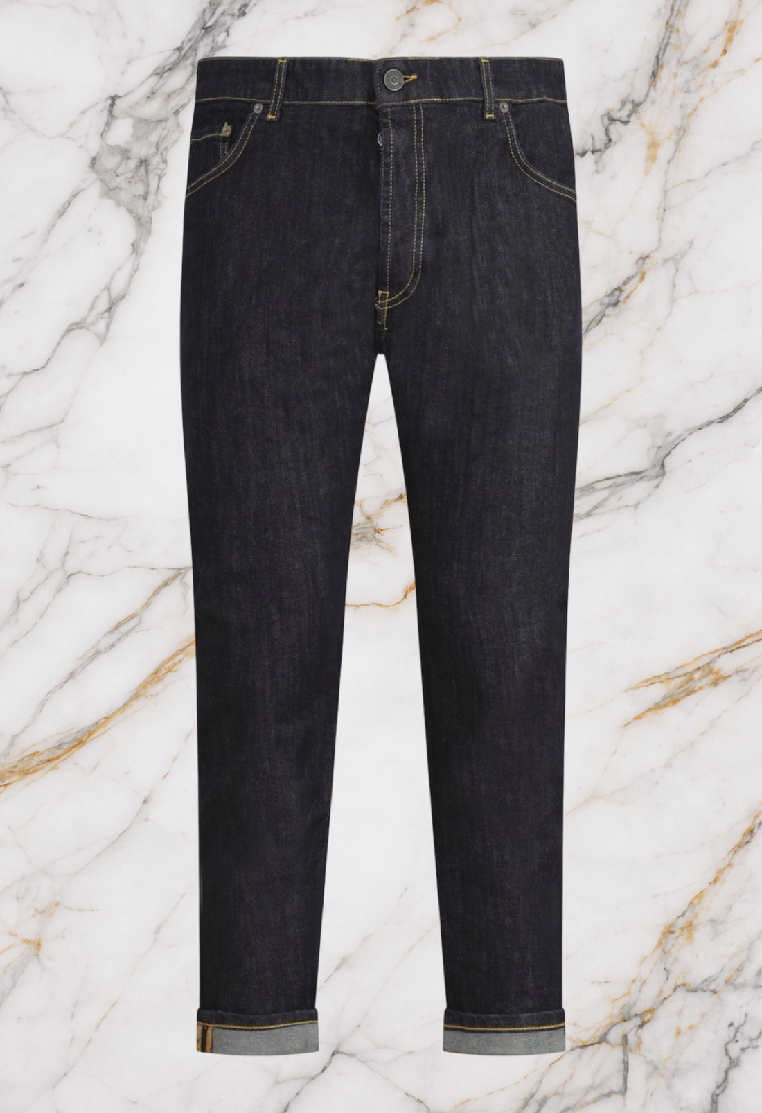 Jeans Patriot Denim Blu Scuro– Carrot Fit