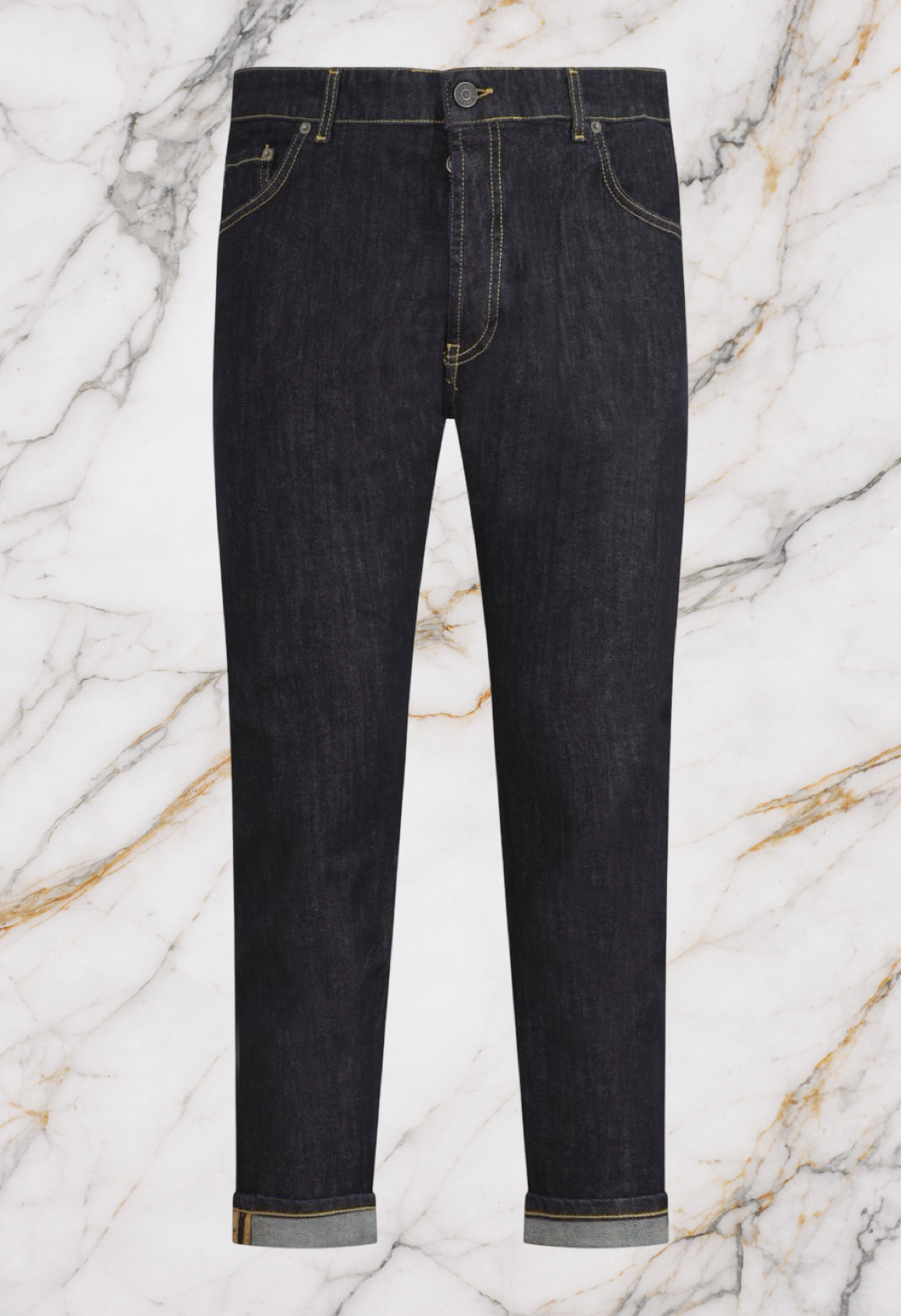 Jeans Patriot Denim Blu Scuro– Carrot Fit