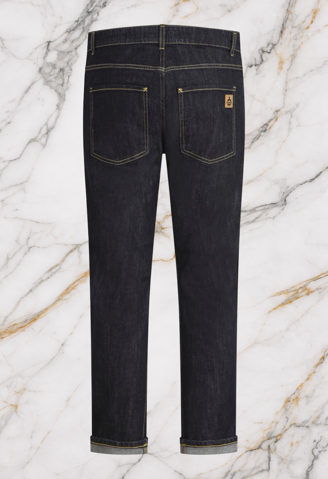 Jeans Patriot Denim Blu Scuro– Carrot Fit