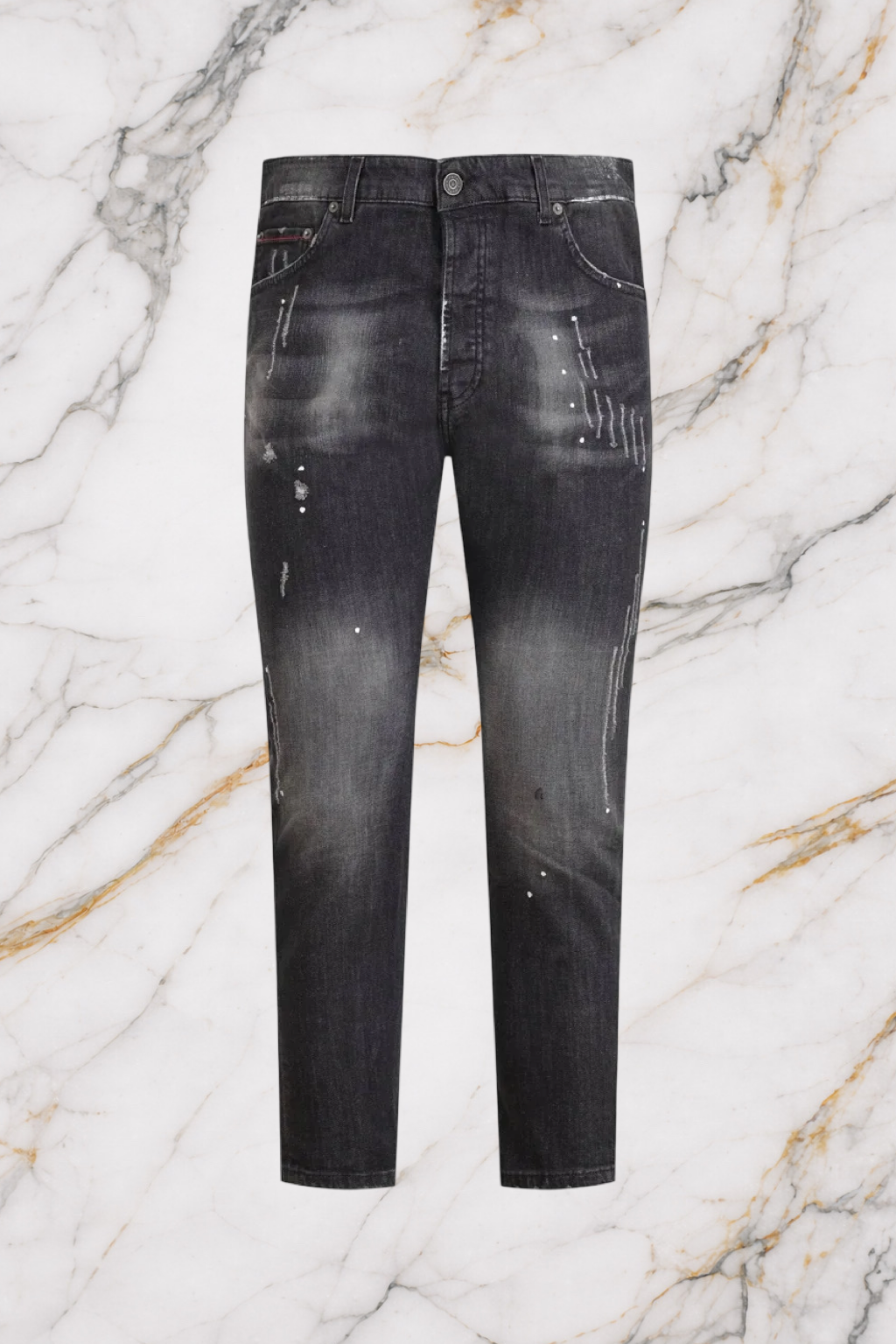 Jeans Patriot Black Splash PKY609 – Carrot Fit