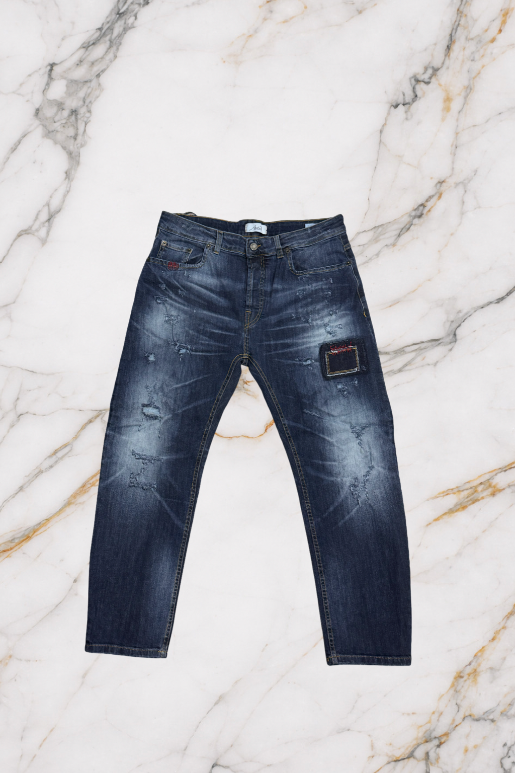 Jeans Artik Denim Red Patch