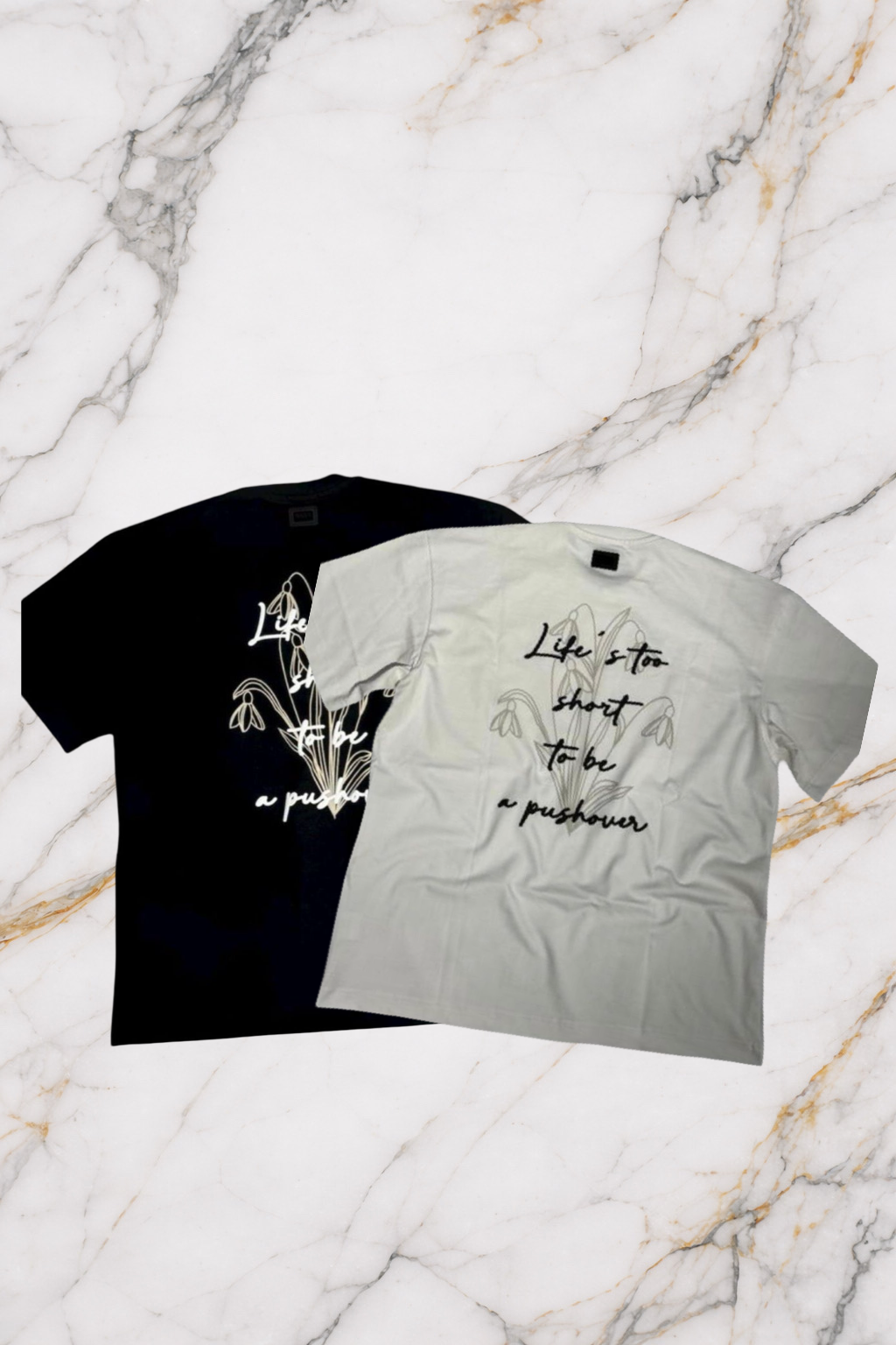 T-Shirt SYST “Pushover” Statement