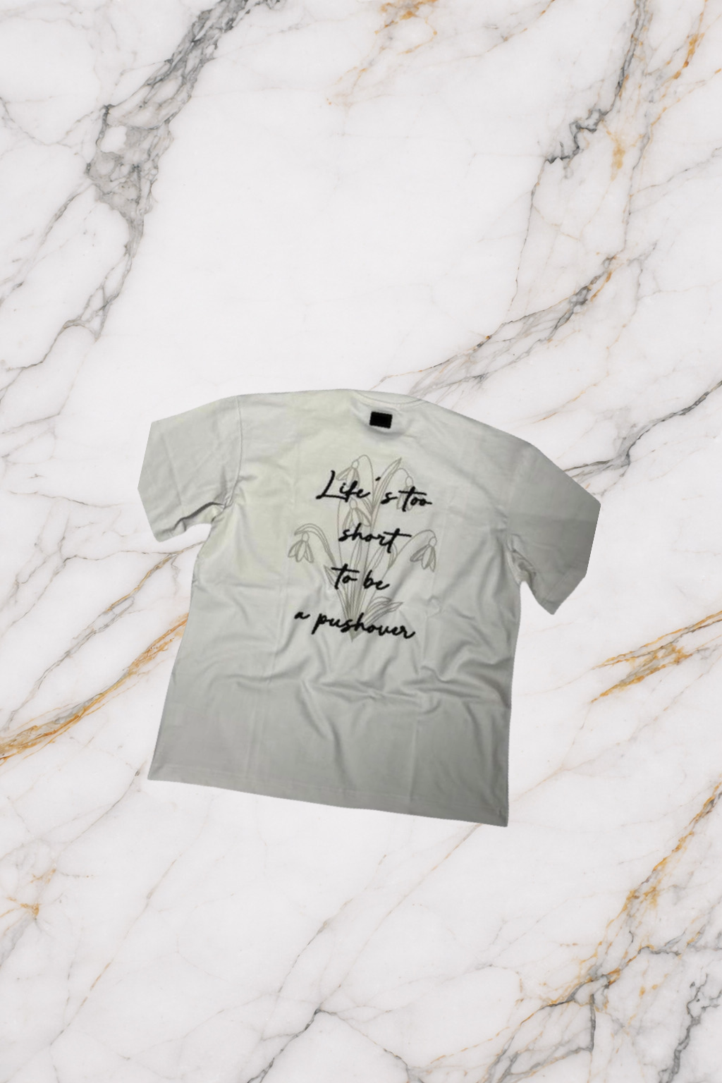 T-Shirt SYST “Pushover” Statement