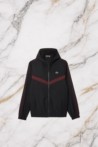 LACOSTE Tuta Monogram Black Burgundy  Luxury Edition