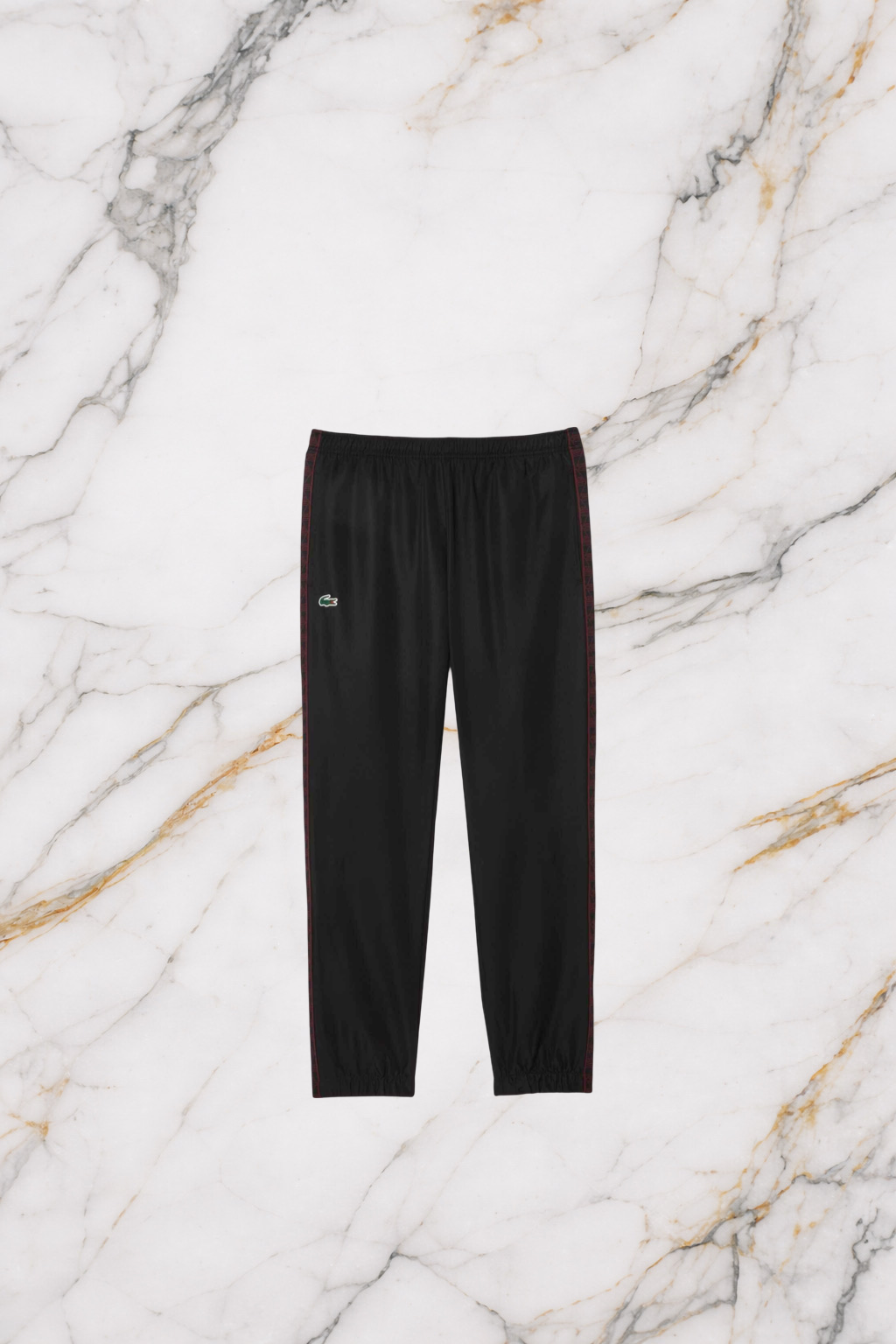 LACOSTE Tuta Monogram Black Burgundy  Luxury Edition