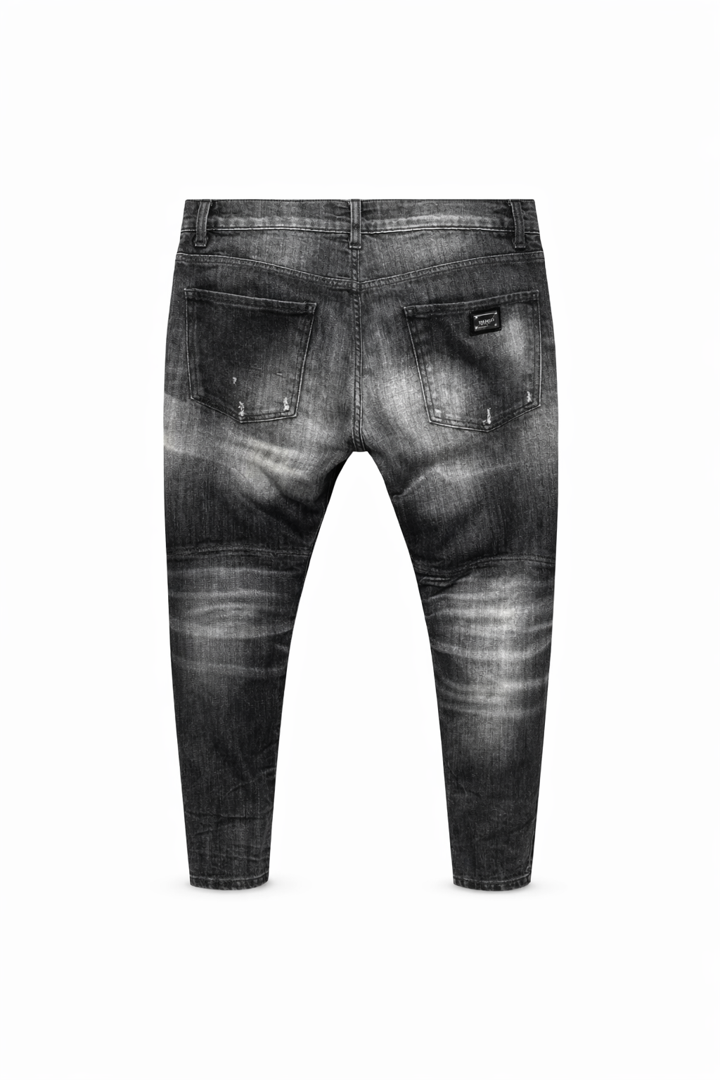 Jeans G2 Firenze Black Distress Zip