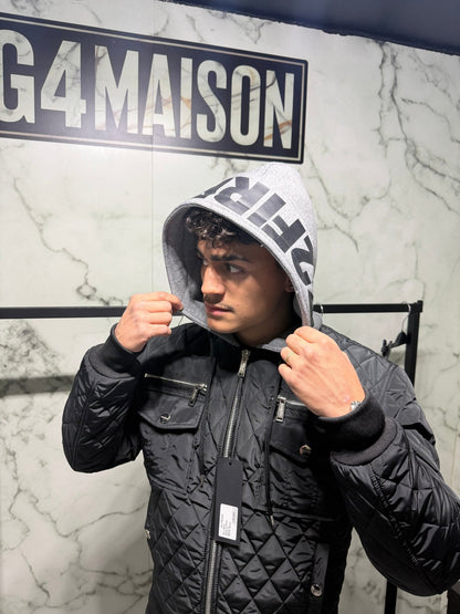 Bomber G2 Firenze Diamond Hood - G4 Maison