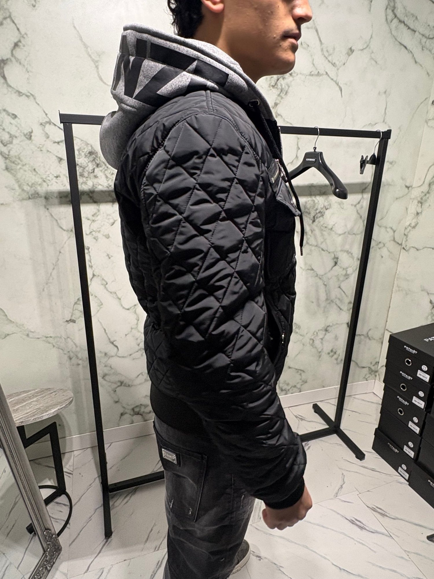 Bomber G2 Firenze Diamond Hood - G4 Maison