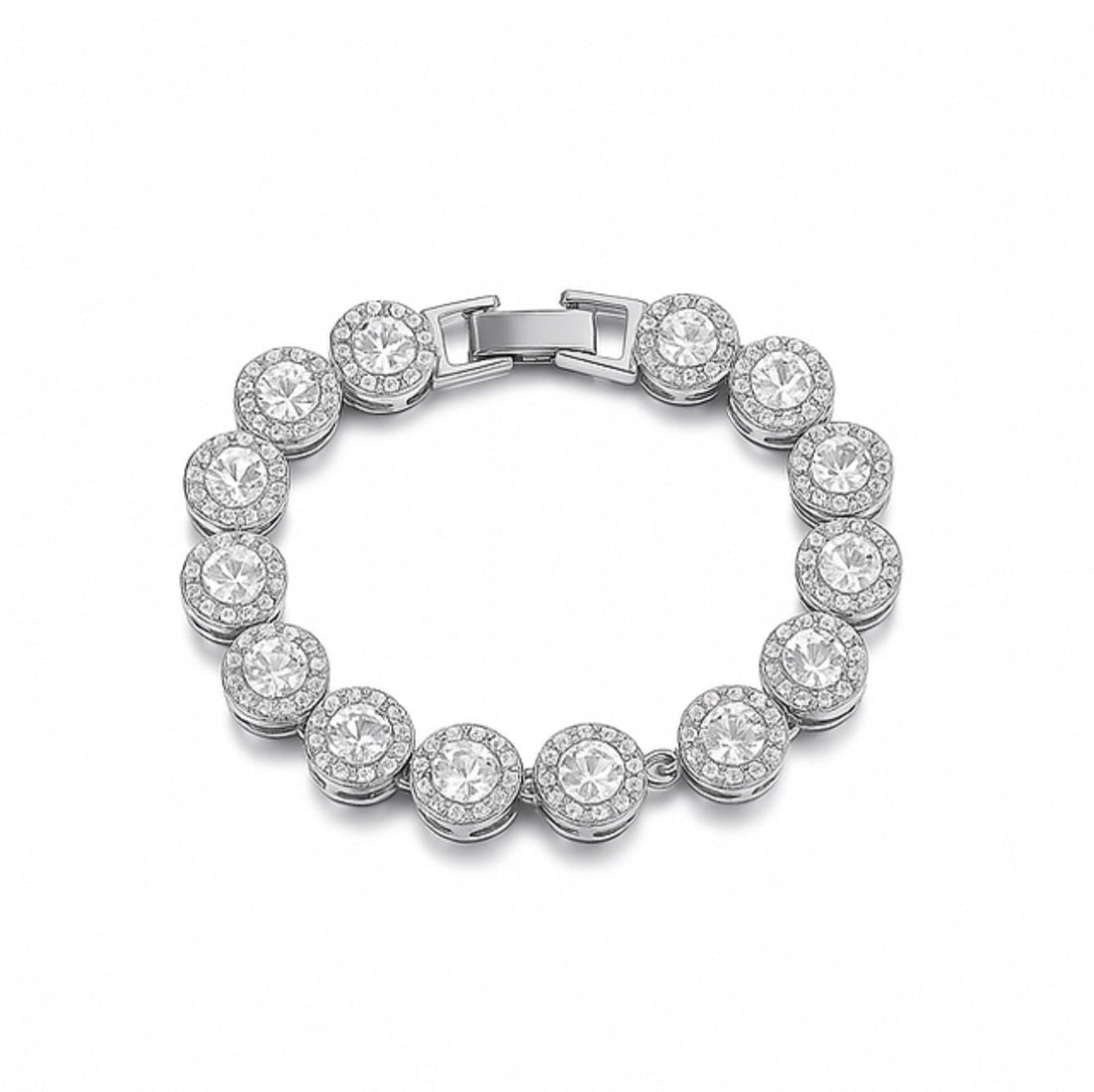 Bracciale Tennis Elegance – Argento &amp; Zirconi - G4 Maison