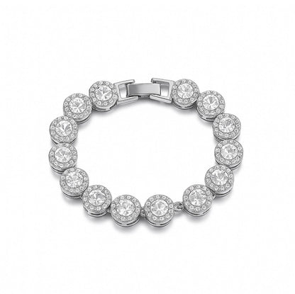 Bracciale Tennis Elegance – Argento &amp; Zirconi - G4 Maison