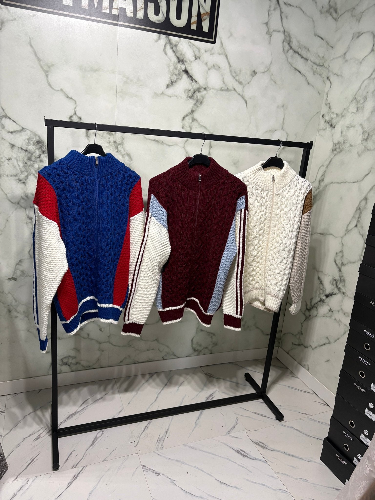 Cardigan SYST Nordic Block - G4 Maison