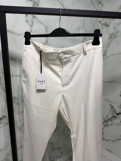 Pantalone SYST – Cream Essential Comfort Fit - G4 Maison