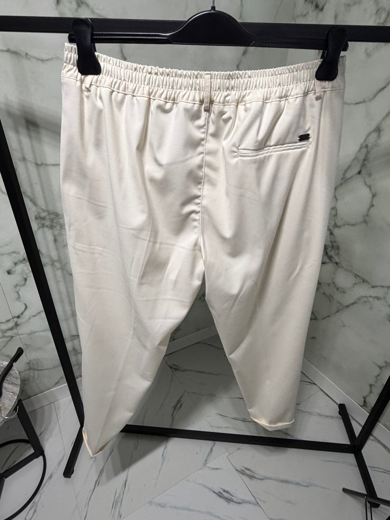 Pantalone SYST – Cream Essential Comfort Fit - G4 Maison