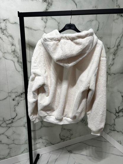 Pelliccia Crema Peluche - G4 Maison