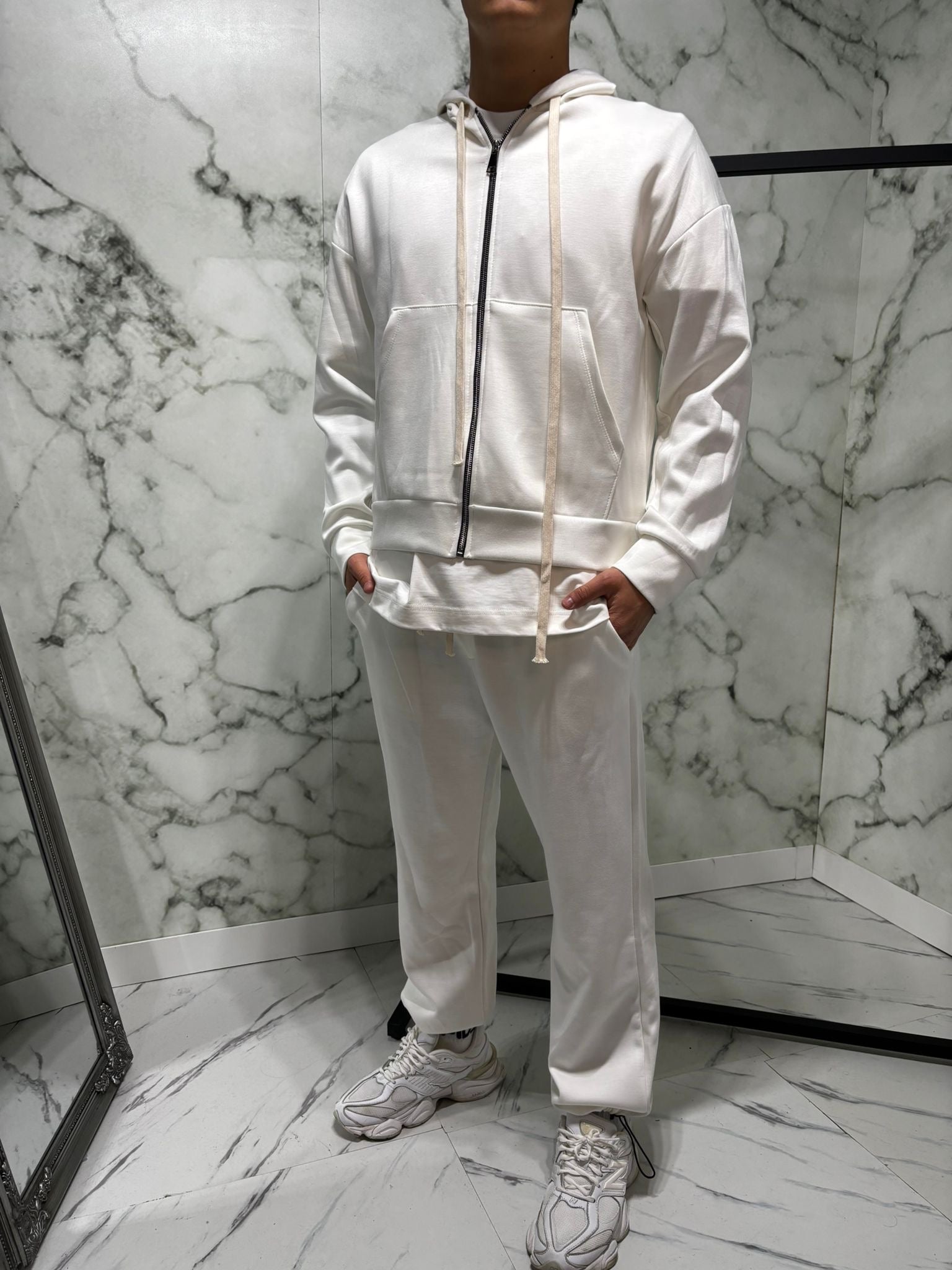 Tuta Bianco Zip Edition - G4 Maison